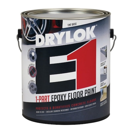 E1 Semi-Gloss Tint Base Acrylic Epoxy Blend Epoxy Floor Paint 1 Gal